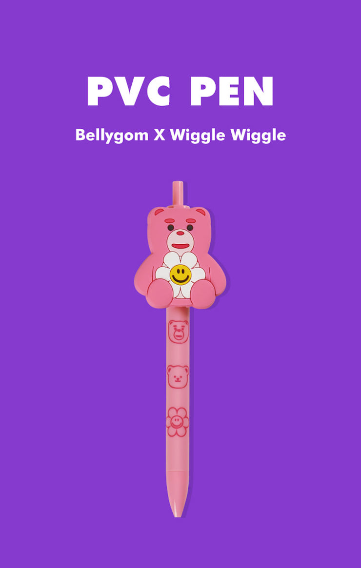 【BELLYGOM】Bellygom x Wiggle wiggle PVC PEN