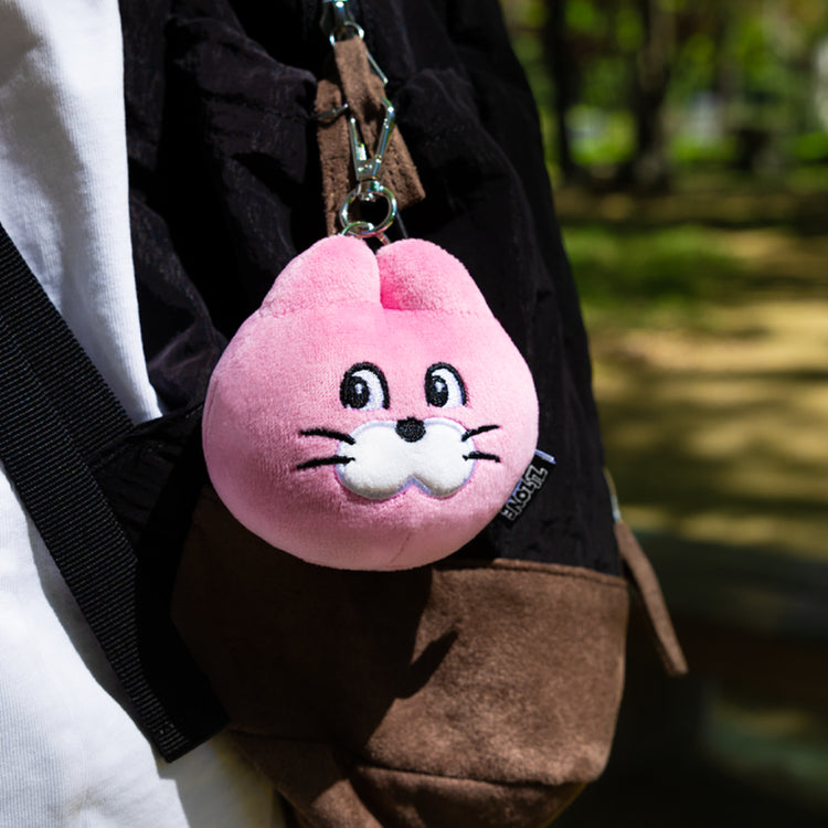 K*i様 PALACE KAWAII PUFFA TROOPER PINK S/ ZIZONE】FACE KEYRING_PEEKING PINGO – K-NARA KOKO