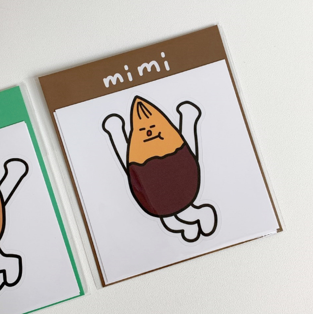 【Sasim Goods】MIMI Removable sticker