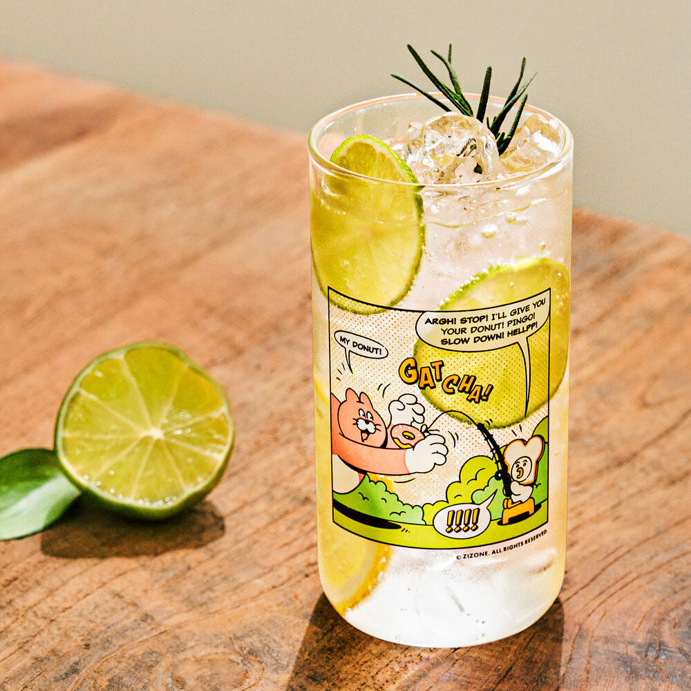 ZIZONE】HEAT RESISTANT GLASS 2P SET_CARTOON – K-NARA KOKO