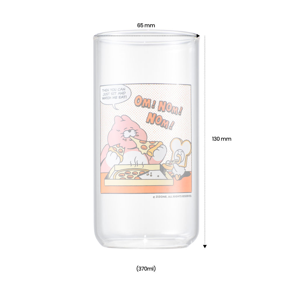 ◆ Kartoon  ◆ ZIZONE】HEAT RESISTANT GLASS 2P SET_CARTOON – K-NARA KOKO