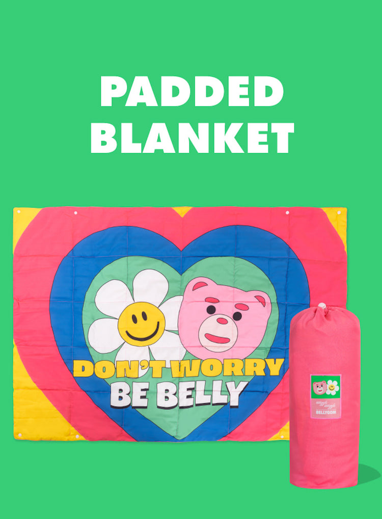 BELLYGOM】Bellygom x Wiggle wiggle Padded Blanket – K-NARA KOKO