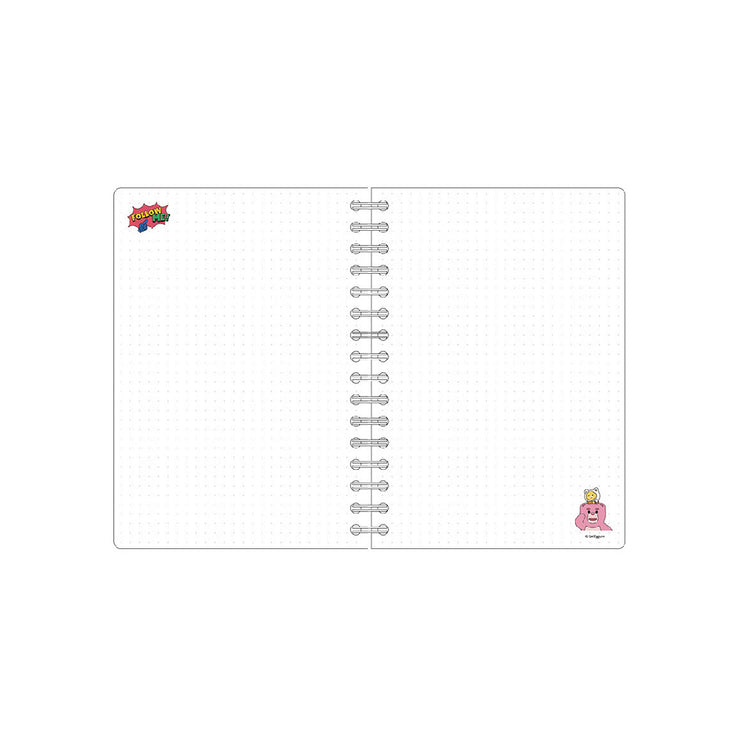 【BELLYGOM】A5 size spring notebook(3TYPES)