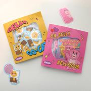 【BELLYGOM】Go-Cat glitter sticker(30 pieces set)