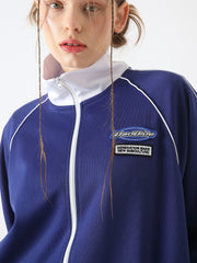 【BADBLUE】Patch Jersey Navy