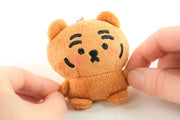 【MUZIKTIGER】SHY FACE MINI DOLL KEYRING (RED TIGER)