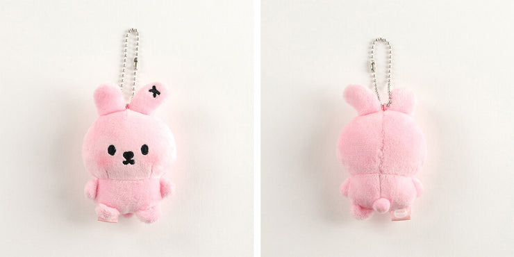 【MUZIKTIGER】SHY FACE MINI DOLL KEYRING   (PORUMEE)