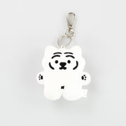 【MUZIKTIGER】FLAT DOLL KEYRING (WHITE TIGER)