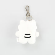 【MUZIKTIGER】FLAT DOLL KEYRING (WHITE TIGER)