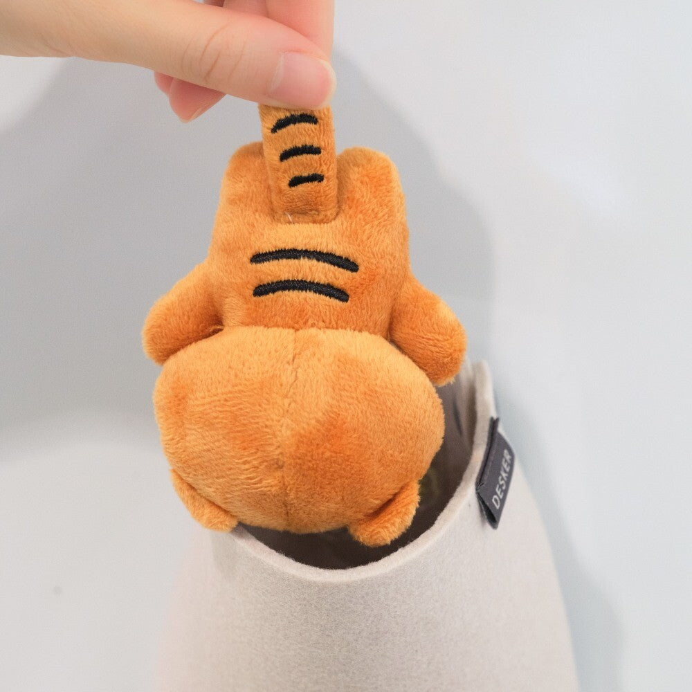 【MUZIKTIGER】HUG Me Stuffed Plush MAGENTS (Red TIGER)