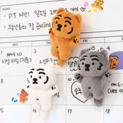 【MUZIKTIGER】HUG ME STUFFED PLUSH MAGNET (WHITE TIGER)