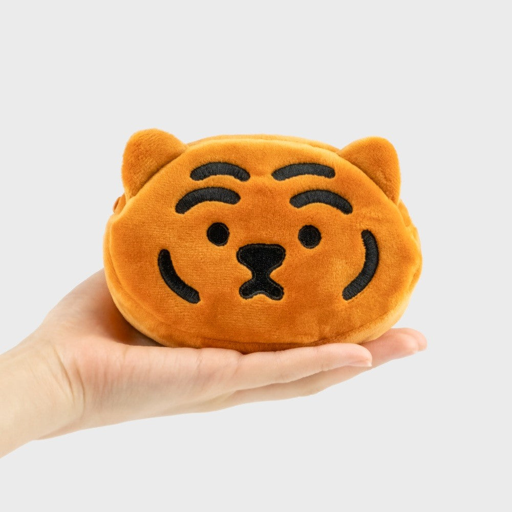 【meion】FOODOOLOGY MUZIK TIGER ミニポーチ MUZIK TIGER·ムジクタイガー | Tiger ふわふわポーチ – mmesh