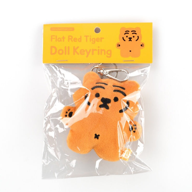 【MUZIKTIGER】FLAT DOLL KEYRING (RED TIGER)