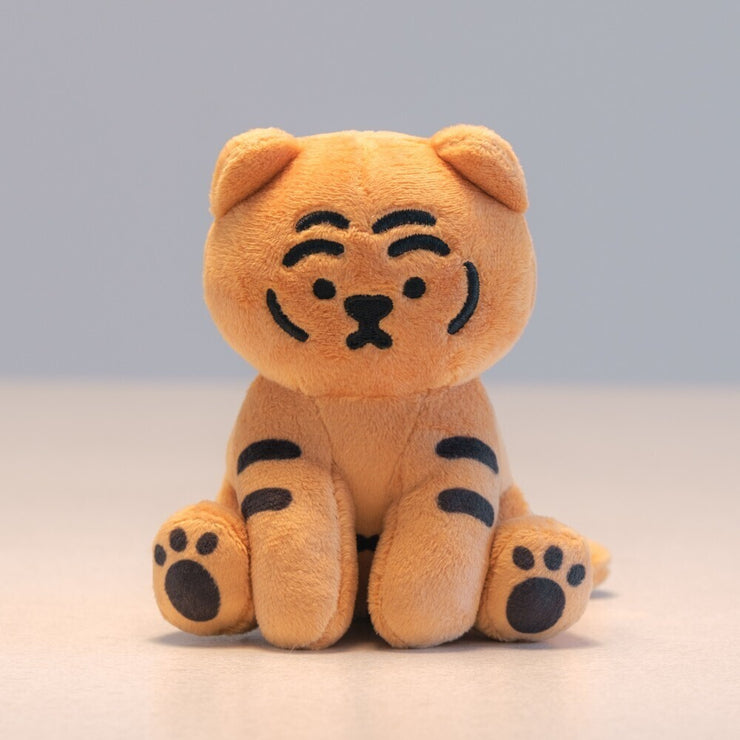 【MUZIKTIGER】MOVING TIGER STUFFED TOY (RED TIGER)