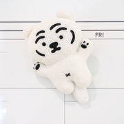 【MUZIKTIGER】HUG ME STUFFED PLUSH MAGNET (WHITE TIGER)