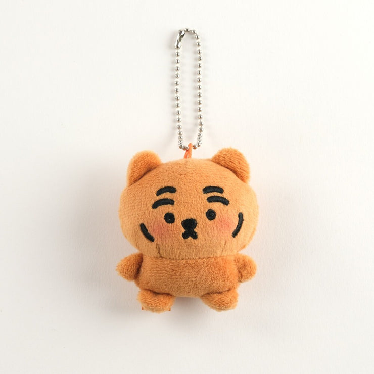 【MUZIKTIGER】SHY FACE MINI DOLL KEYRING (RED TIGER)