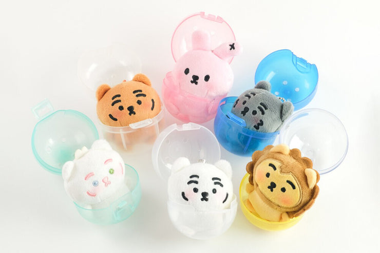 【MUZIKTIGER】SHY FACE MINI DOLL KEYRING   (PORUMEE)