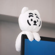 【MUZIKTIGER】HANGING PLUSH TIGERS (WHITE TIGER)