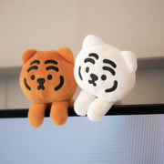 【MUZIKTIGER】HANGING PLUSH TIGERS (WHITE TIGER)