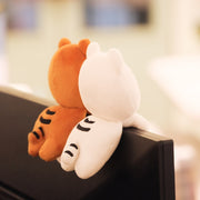 【MUZIKTIGER】HANGING PLUSH TIGERS (WHITE TIGER)