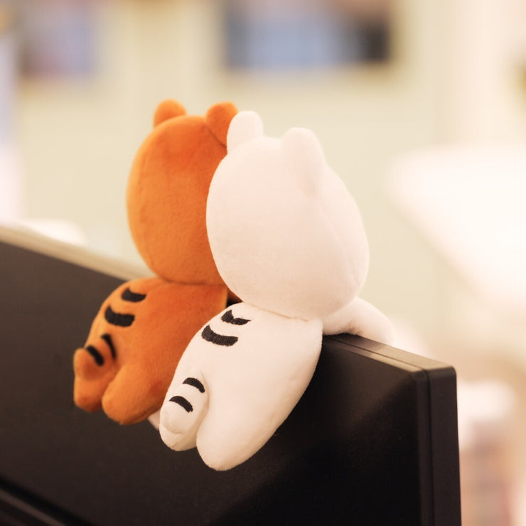 【MUZIKTIGER】HANGING PLUSH TIGERS (WHITE TIGER)