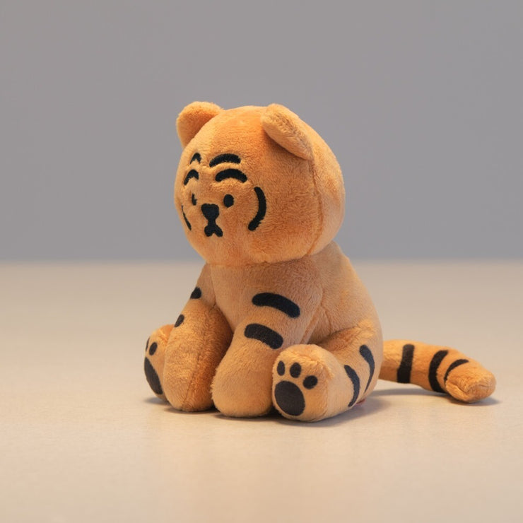 【MUZIKTIGER】MOVING TIGER STUFFED TOY (RED TIGER)