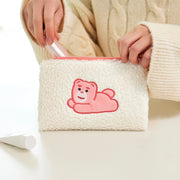 【BELLYGOM】FLEECE POUCH
