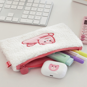 【BELLYGOM】FLEECE POUCH