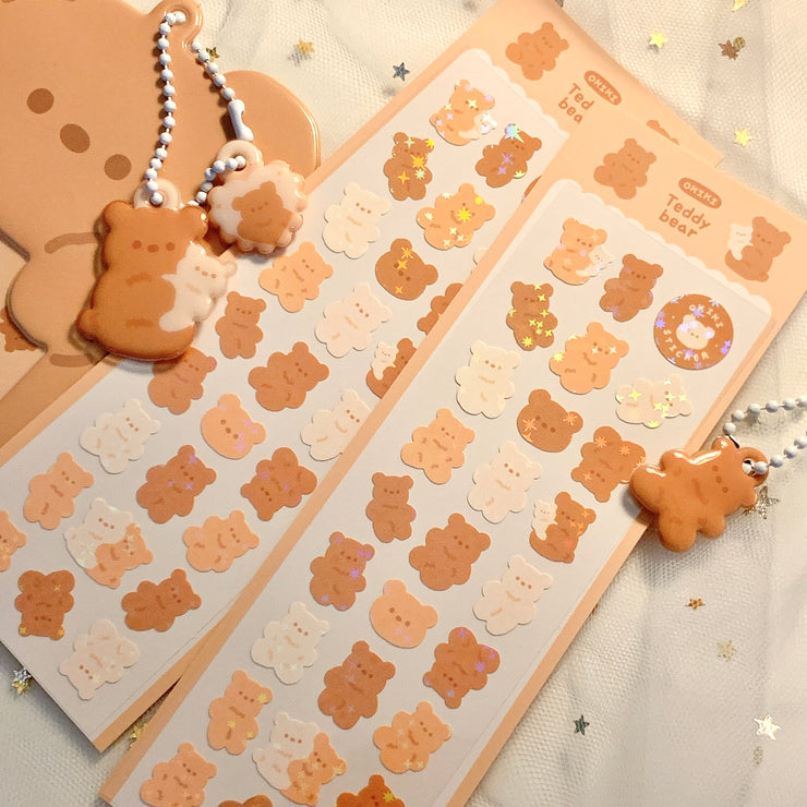 【OKIKI】Teddy bear[stickers]
