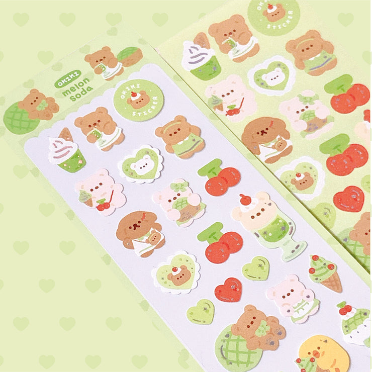 【OKIKI】Melon soda[stickers]