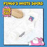 【ZIZONE】White Socks_Frame