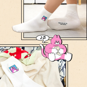 【ZIZONE】White Socks_Frame