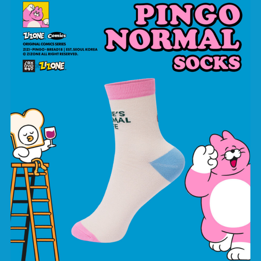 ZIZONE】Pingo Normal Socks – K-NARA KOKO