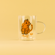 【MUZIKTIGER】タイガーグラスマグ (TIGER GLASS MUG)