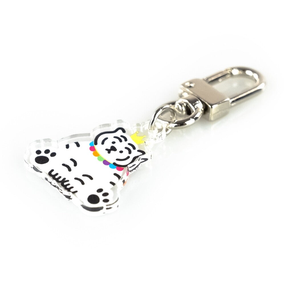 MUZIKTIGER公式販売サイトKKOKO/ケーキホワイトタイガーキーリング