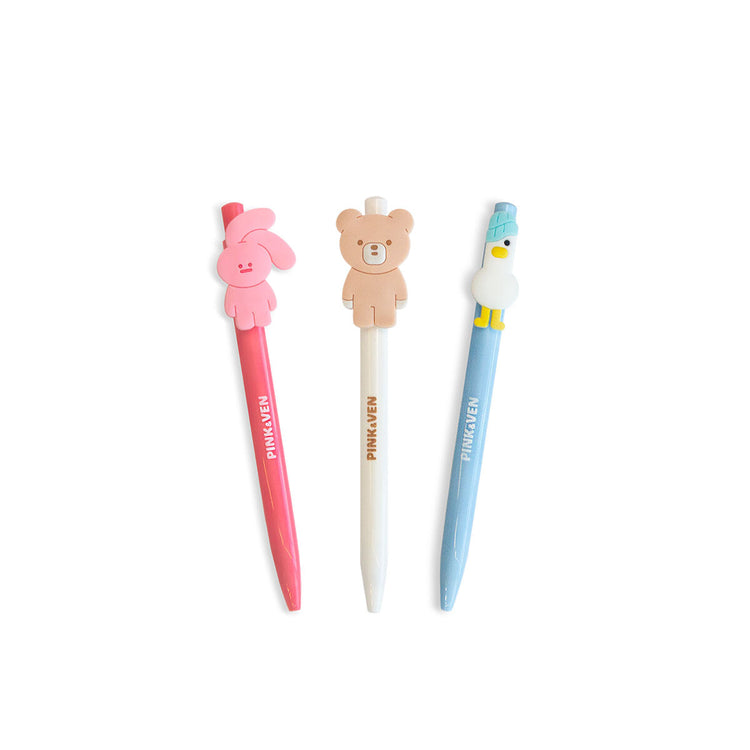 PINK&VEN】Cute Gel Ink Pen - VEN – K-NARA KOKO