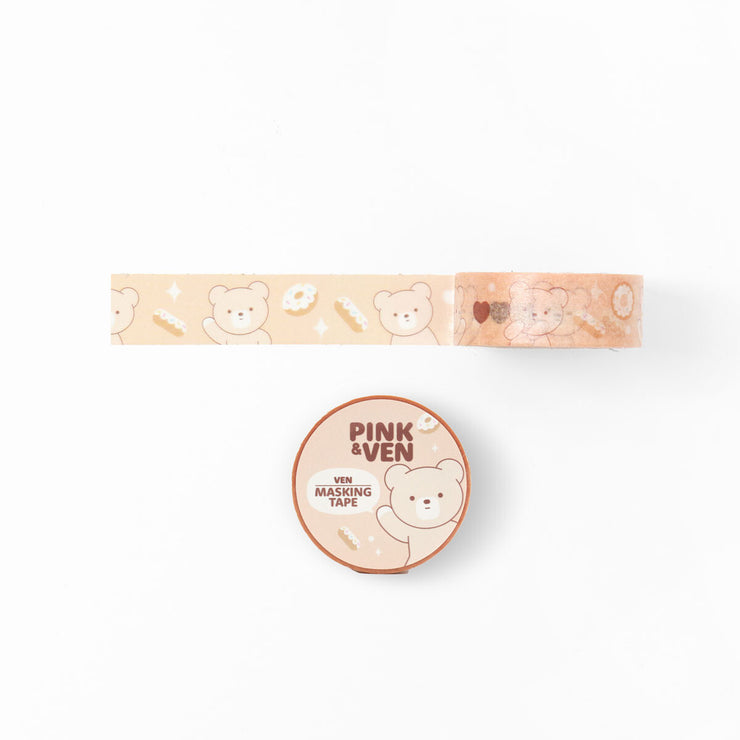 【PINK&VEN】Decorative Masking Tape_VEN
