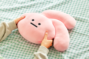 【PINK&VEN】Plush Soft Pillow - PINK