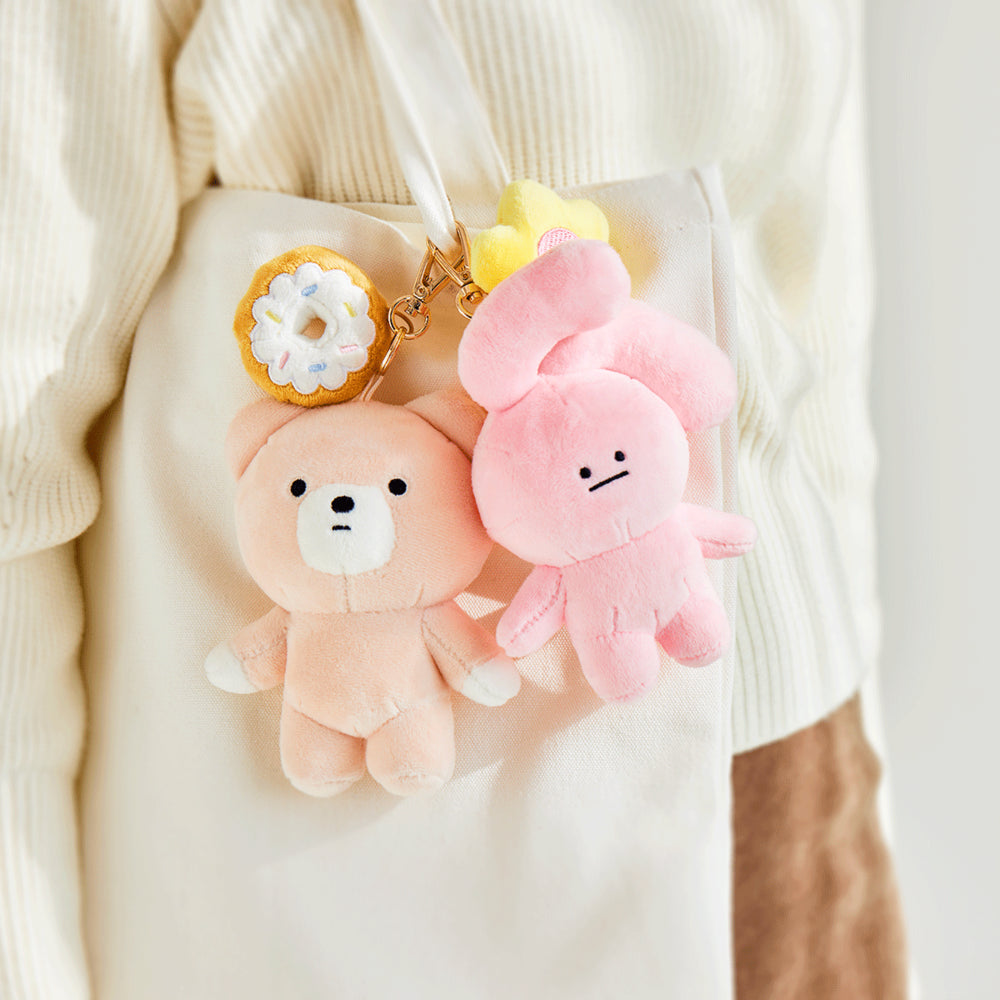 PINK&VEN】Plush Key Ring - PINK – K-NARA KOKO