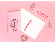 【PINK&VEN】Mini Notes(A5) - PINK