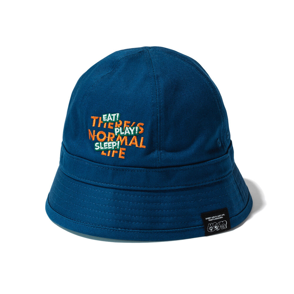 ZIZONE】BUCKET HAT_THERES NORMAL LIFE / NAVY – K-NARA KOKO