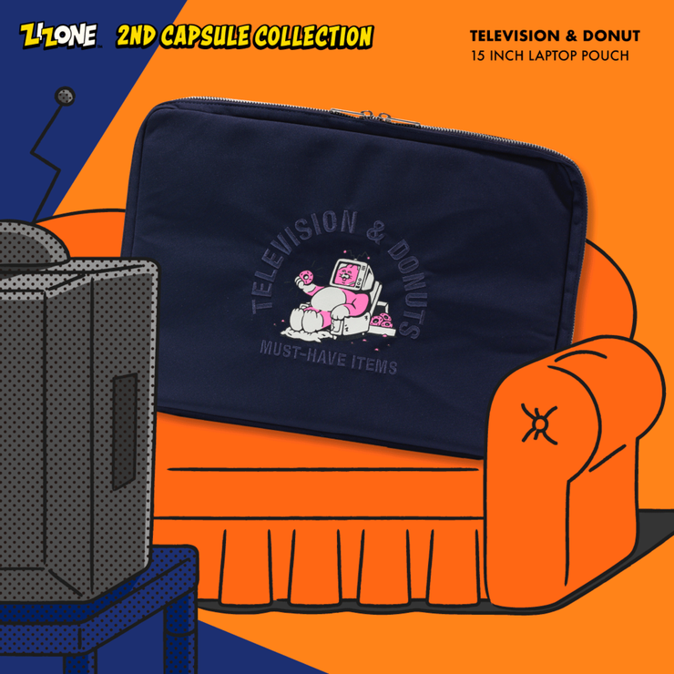 【ZIZONE】POUCH_TELEVISION & DONUTS