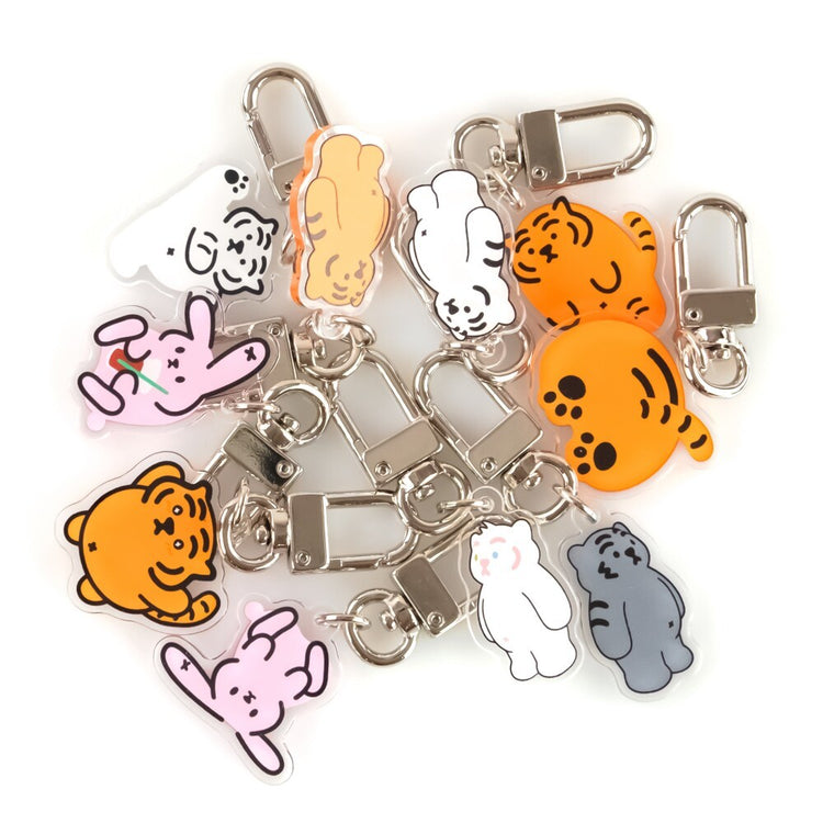 【MUZIK TIGER】Set 3種★TIGER Keyring★キーリング MUZIK TIGER】Set 3種☆TIGER Keyring☆キーリング (MUZIK TIGER